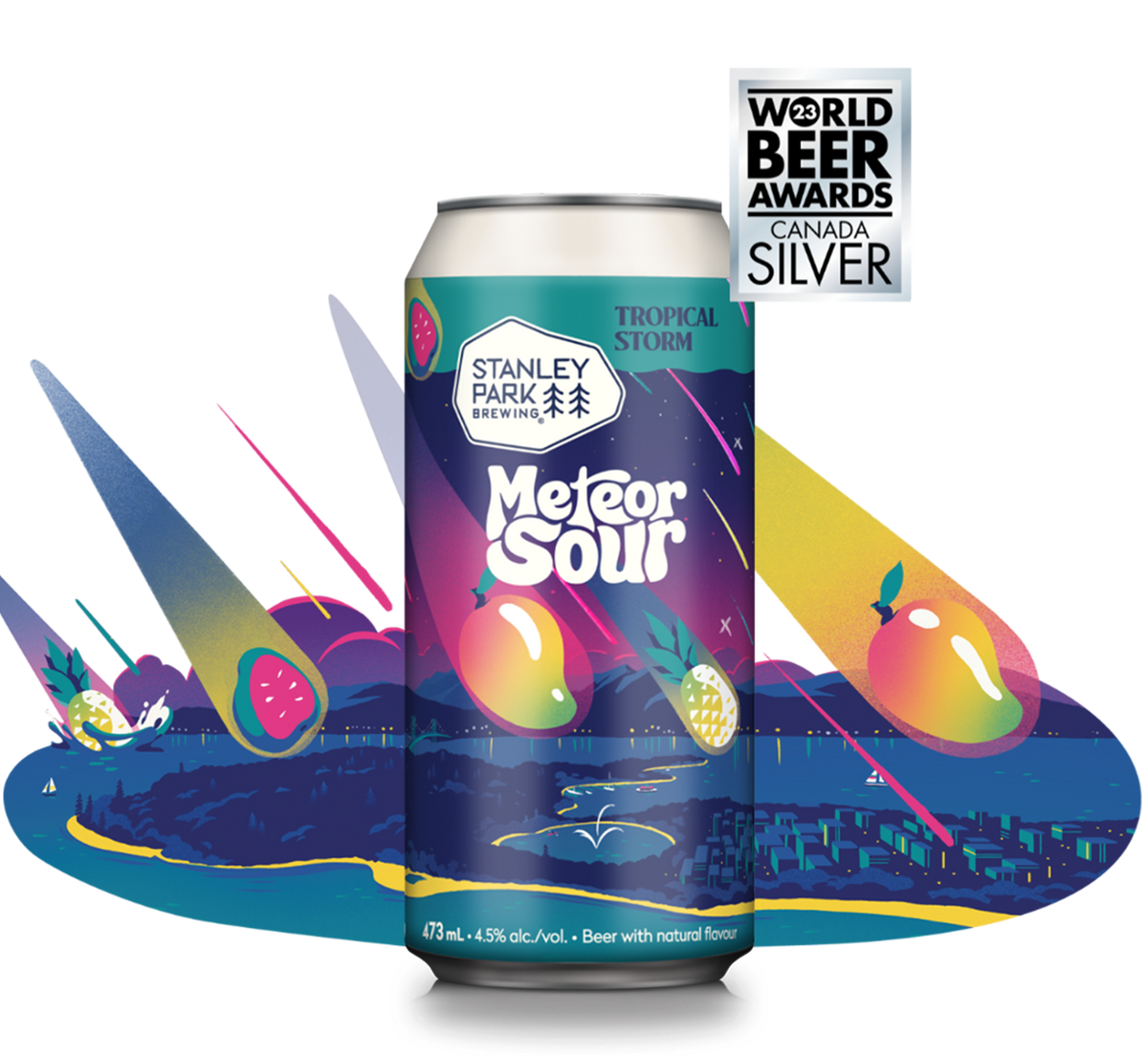 Meteor Sour Tropical Storm 473ml Single Tall Can