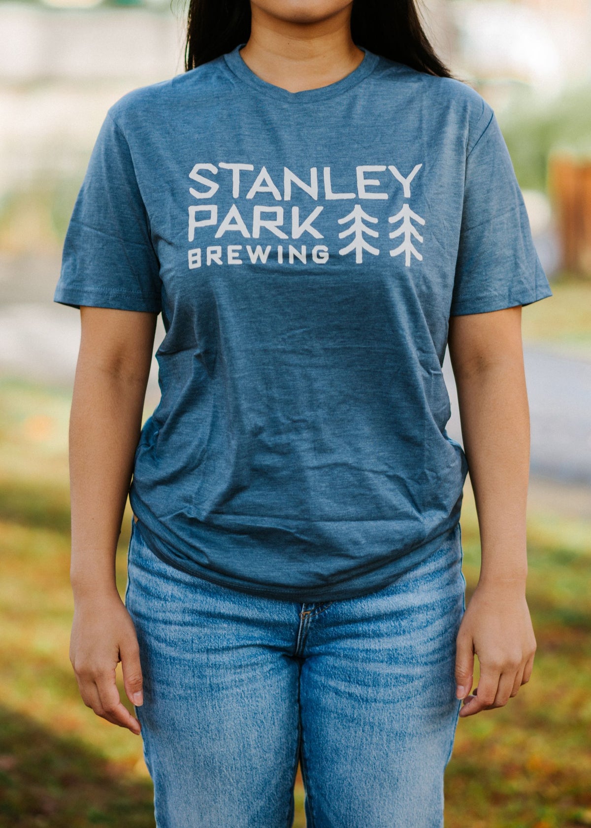 tentree x Stanley Park Brewing Blue Unisex T-shirt