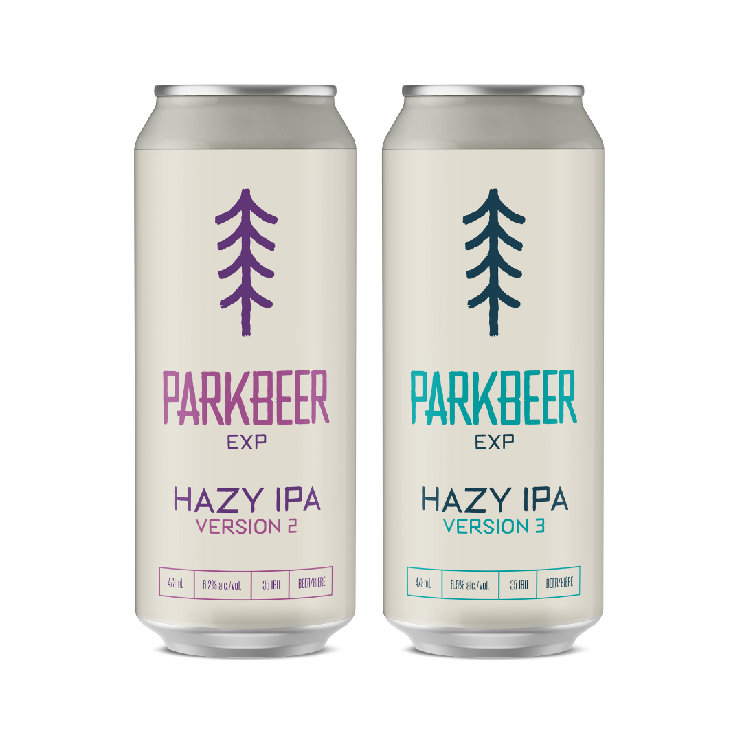 PARKBEER EXP Hazy IPA Version 2&3 473ml - 2 x Tall Cans