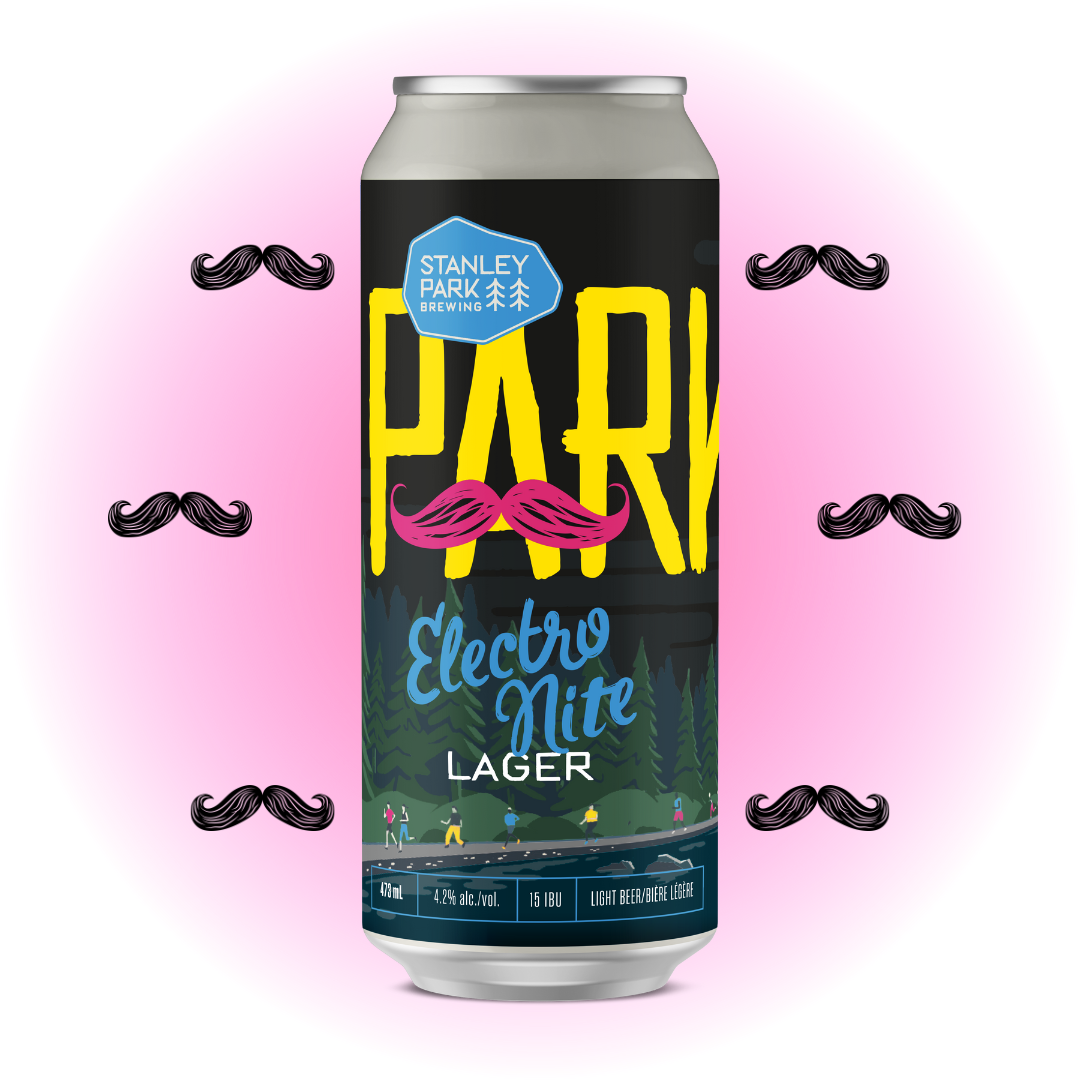 Electro Nite Lager 4.2% ABV  - PARKBEER 473ml Tall Can