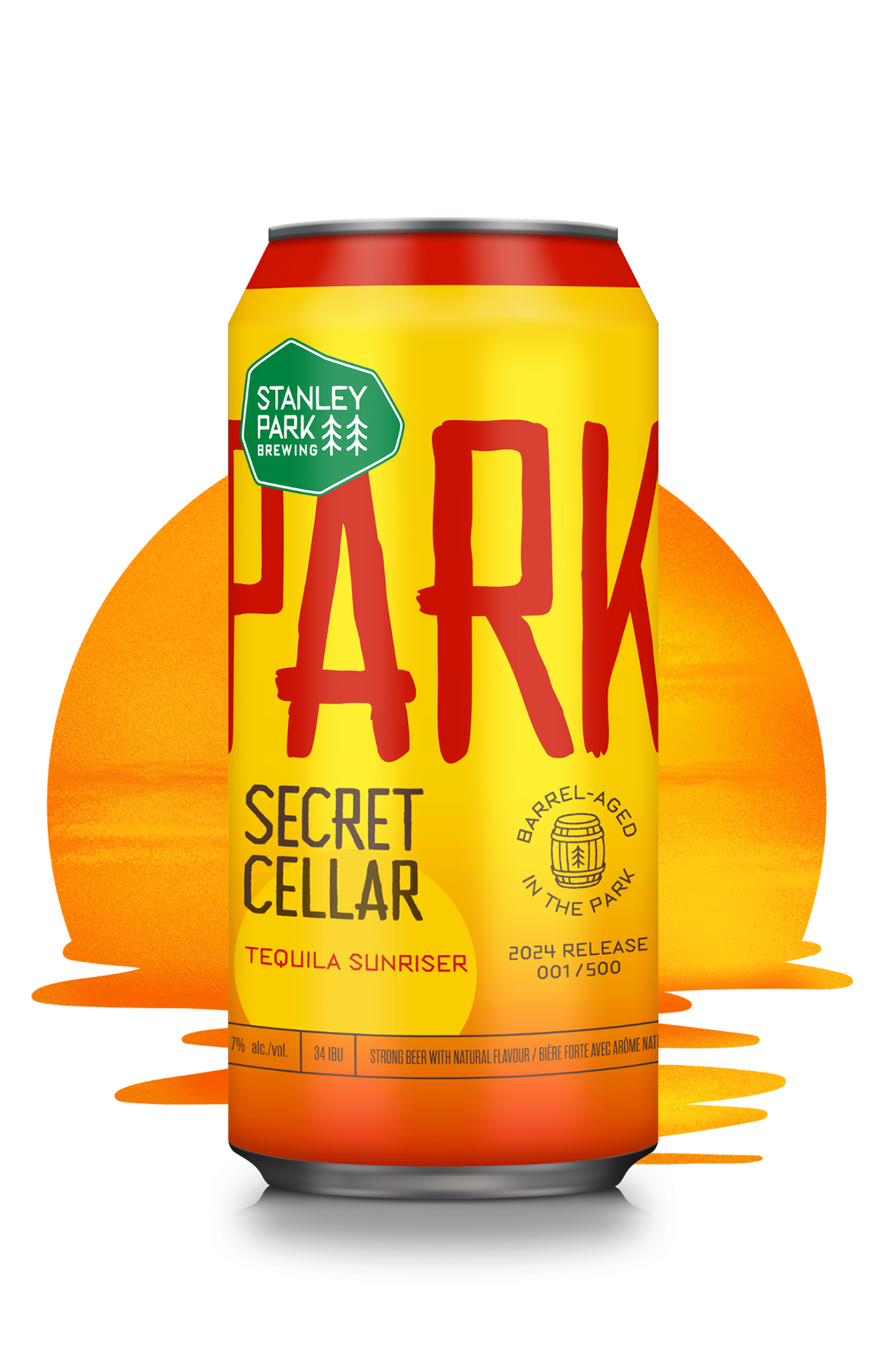 Secret Cellar Tequila Sunriser 7% ABV - PARKBEER 473ml Tall Can