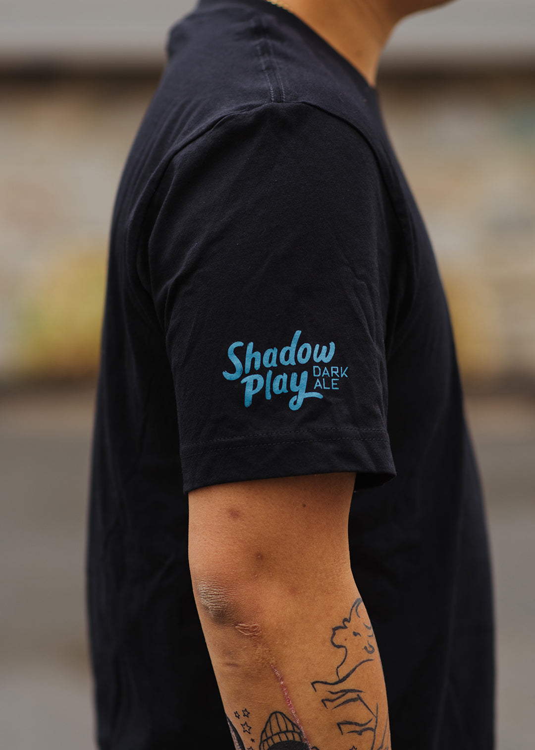 Stanley Park Brewing Shadow Play Unisex Midnight Blue t-shirt