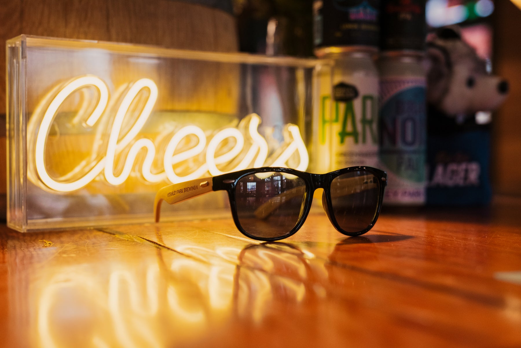 Stanley Park Brewing Bamboo Sunglasses