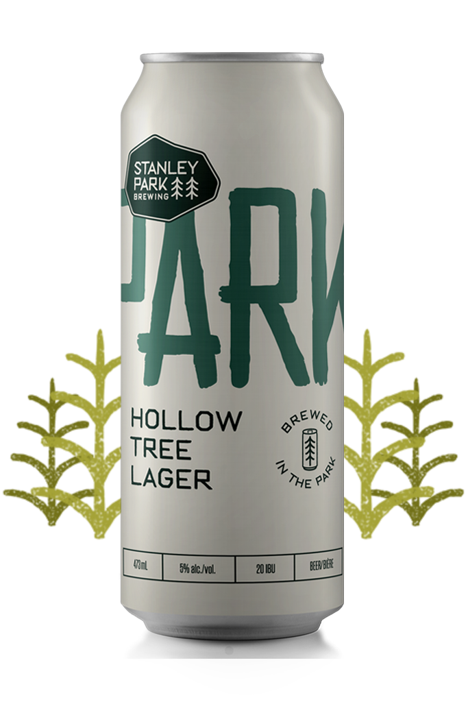 Hollow Tree Lager 5% ABV - PARKBEER 473ml Tall Can