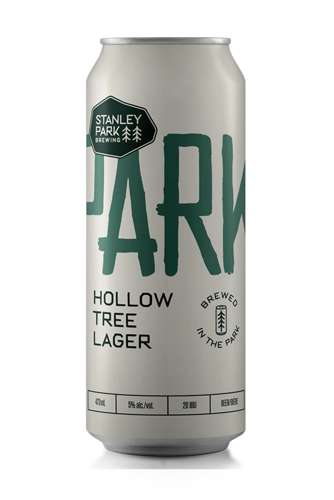 Hollow Tree Lager 5% ABV - PARKBEER 473ml Tall Can