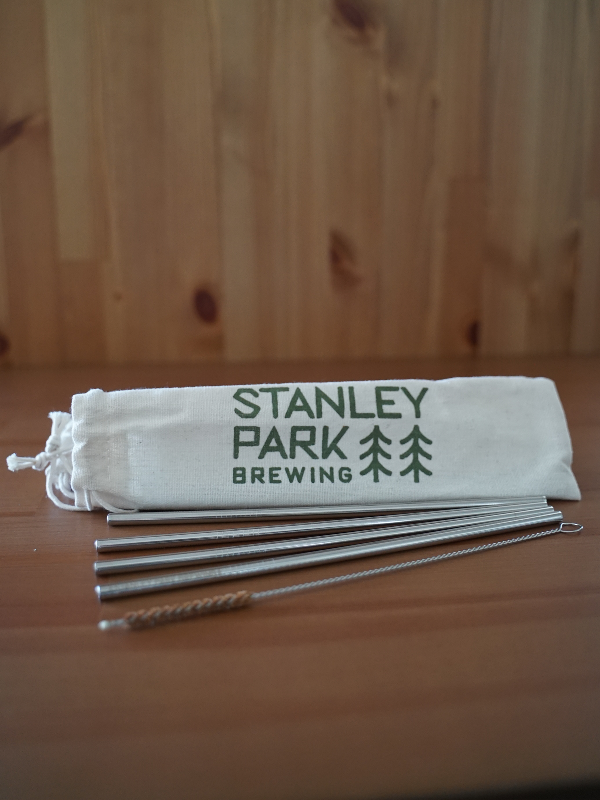 Reusable Metal Straws with travel pouch
